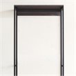 Klair Living Monica Wood and Metal Walk-in Closet with 1-Drawer in Rustic Gray