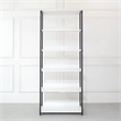 Fiona Wood and Metal Walk-in Closet with Five Shelves