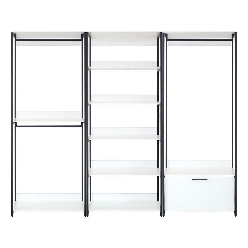 Freestanding closet online system