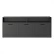 Klair Living Holland Engineered Wood TV Stand for TVs up to 63