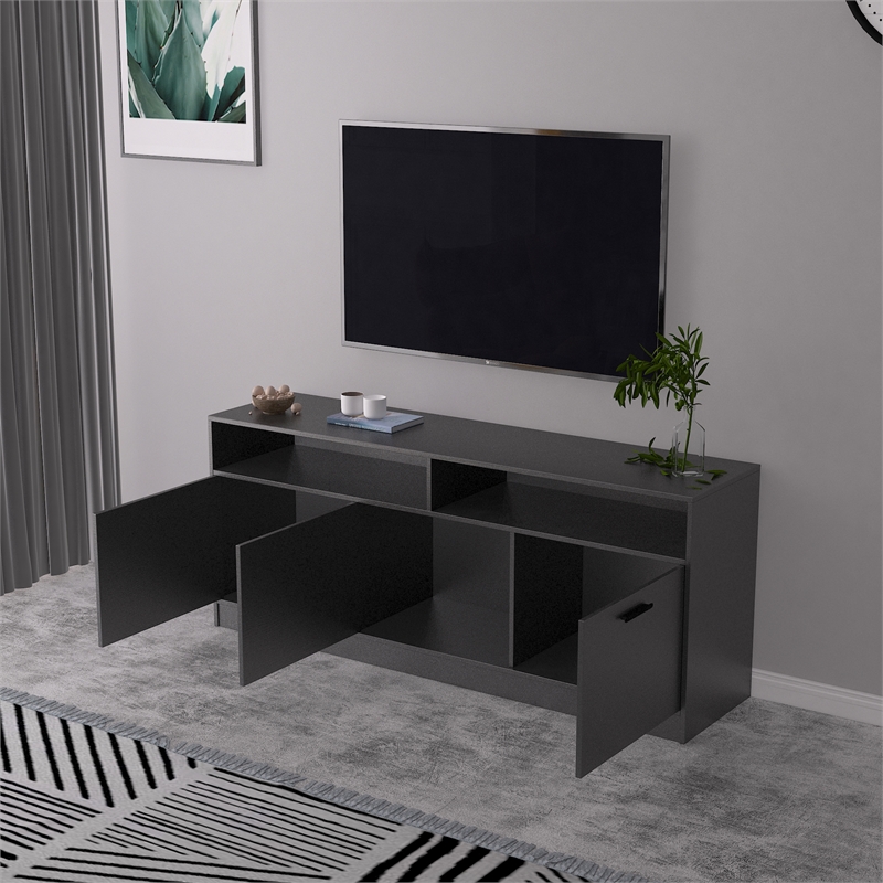 Klair Living Holland Engineered Wood TV Stand for TVs up to 63