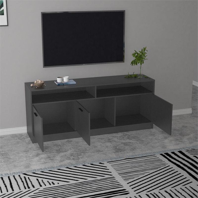 Klair Living Holland Engineered Wood TV Stand for TVs up to 63