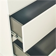 Klair Living Liv 4-Drawer Contemporary Engineered Wood Chest in White