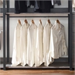 Klair Living Monica Contemporary Engineered Wood & Metal Closet in Gray/Black