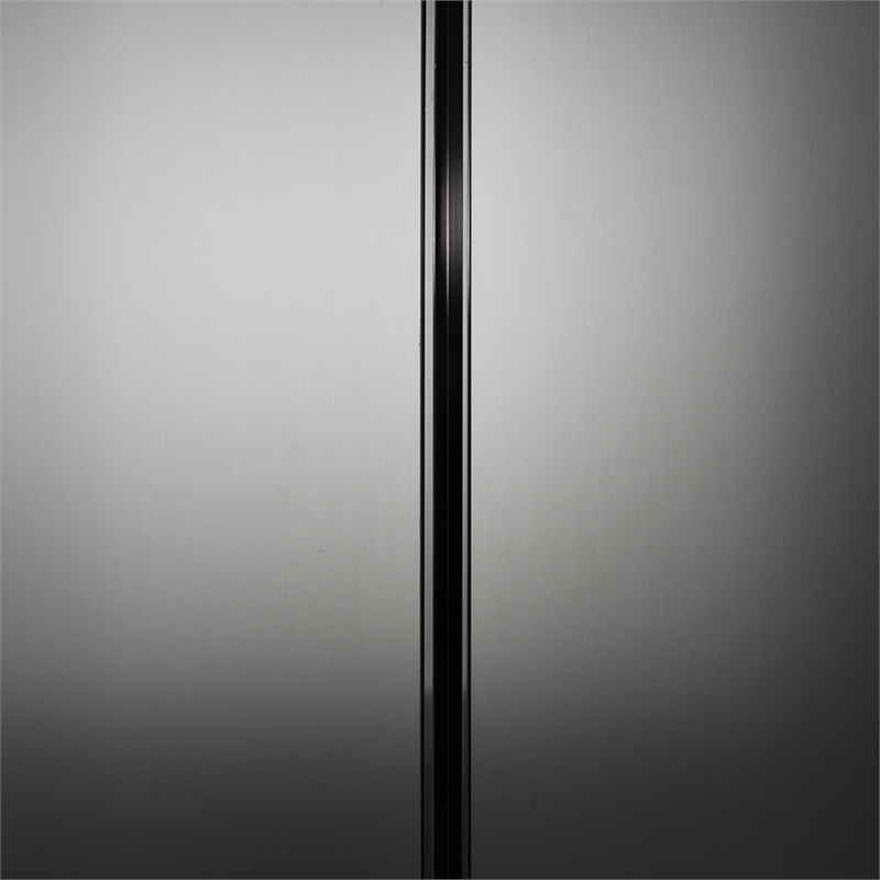 Nova Series Wood Base Door Wall Mounted Garage Cabinet in Metallic Gray