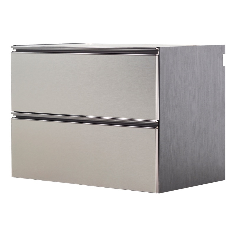 Nova Series Wood Base Drawer Wall Mounted Garage Cabinet in Metallic Gray