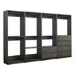 Prosper Gray Freestanding Walk in Wood Closet System