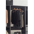 Prosper Gray Freestanding Walk in Wood Closet System