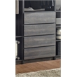 Prosper Gray Freestanding Walk in Wood Closet System