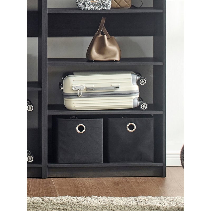 Prosper Gray Freestanding Walk in Wood Closet System