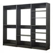 Prosper Gray Freestanding Walk in Wood Closet System