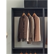 Prosper Gray Freestanding Walk in Wood Closet System
