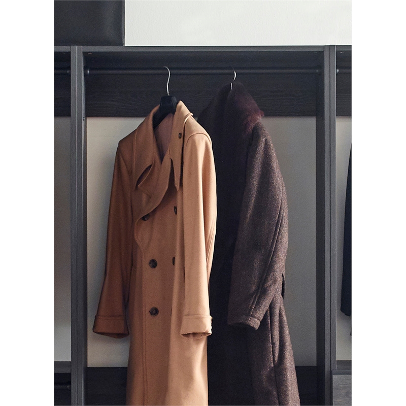 Prosper Gray Freestanding Walk in Wood Closet System