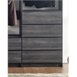 Prosper Gray Freestanding Walk in Wood Closet System