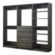 Prosper Gray Freestanding Walk in Wood Closet System