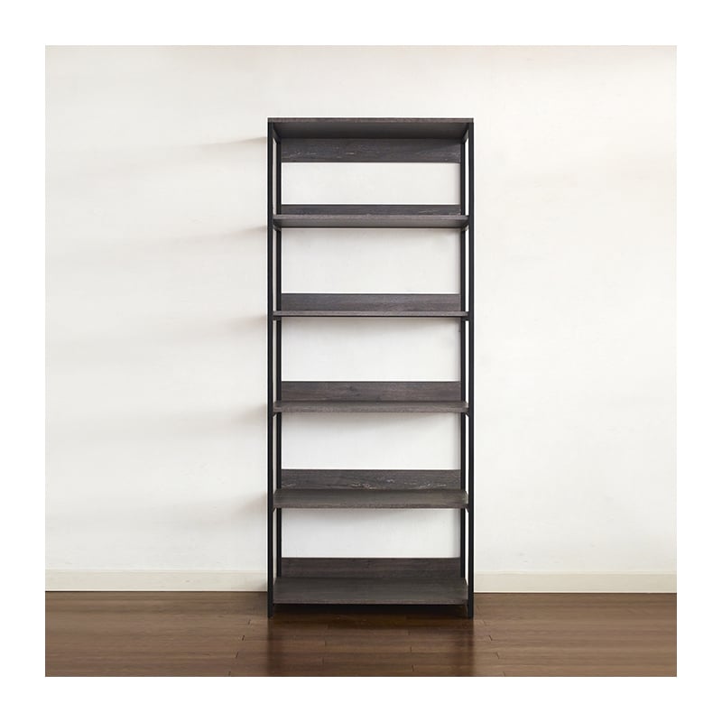 Klair Living Monica Wood Walk-in Closet System in Rustic Gray