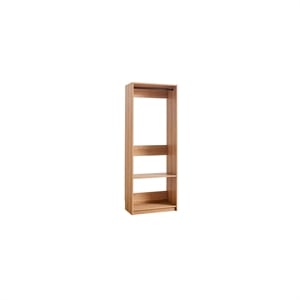 Prosper 32&quot Oak Wood Walk-in Closet with Three Shelves