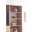 Prosper Oak Freestanding Walk in Wood Closet System