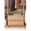 Prosper Oak Freestanding Walk in Wood Closet System