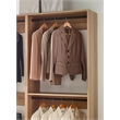 Prosper Oak Freestanding Walk in Wood Closet System