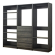 Prosper Gray Freestanding Walk in Wood Closet System