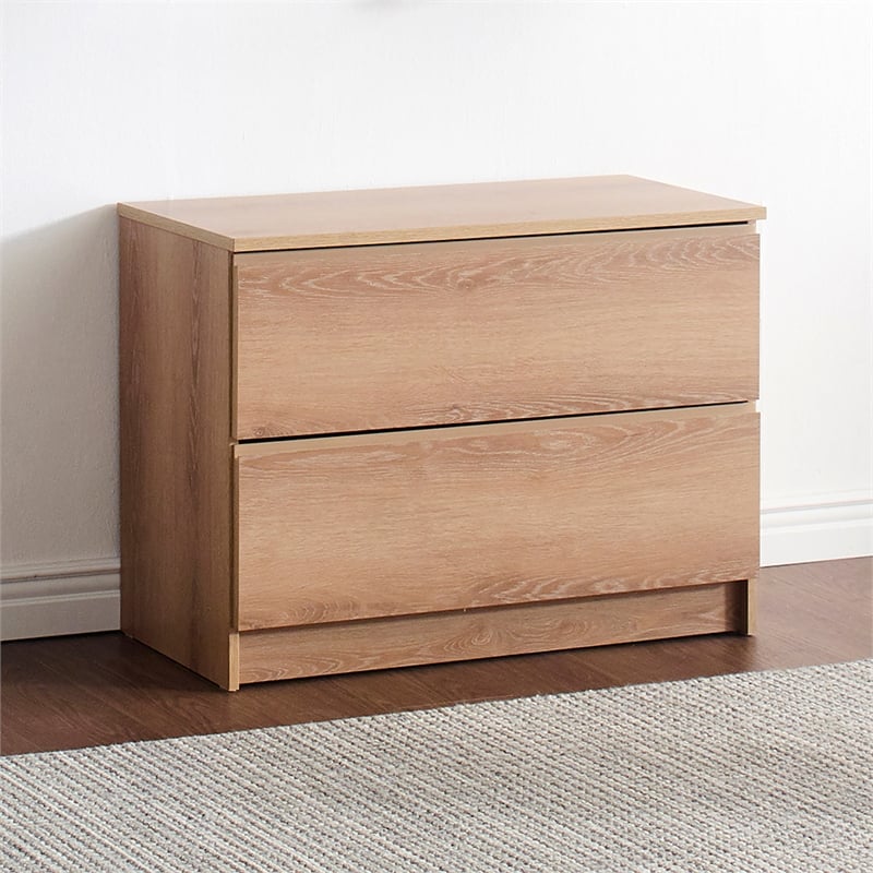 Klair Living Devi Oak Wall Mounted Walk in Wood Closet System