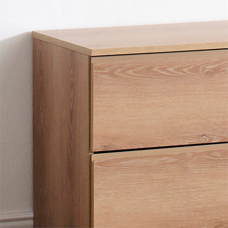 Klair Living Devi Oak Wall Mounted Walk in Wood Closet System