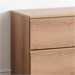 Klair Living Devi Oak Wall Mounted Walk in Wood Closet System