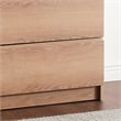 Klair Living Devi Oak Wall Mounted Walk in Wood Closet System
