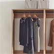 Klair Living Prosper Freestanding Walk in Wood Closet System in Oak
