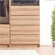 Klair Living Prosper Freestanding Walk in Wood Closet System in Oak