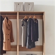 Klair Living Prosper Freestanding Walk in Wood Closet System in Oak
