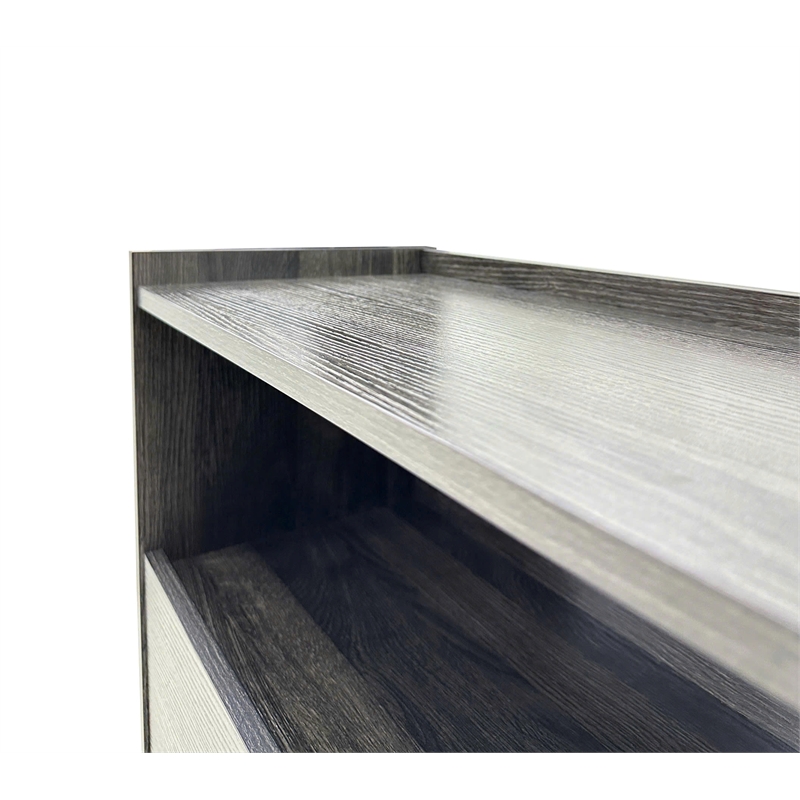 Klair Living Robin Nightstand in Dark Gray