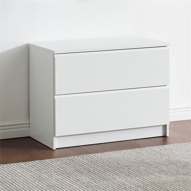 Klair Living Devi White Wall Mounted Walk in Wood Closet System