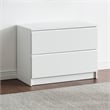 Klair Living Devi White Wall Mounted Walk in Wood Closet System