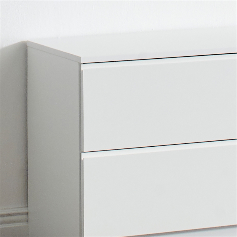 Klair Living Devi White Wall Mounted Walk in Wood Closet System