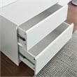 Klair Living Devi White Wall Mounted Walk in Wood Closet System