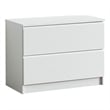 Klair Living Devi White Wall Mounted Walk in Wood Closet System