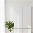 Klair Living Elise Modular Wood Closet System with Mirror in White