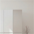 Klair Living Elise Modular Wood Closet System with Mirror in White
