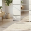 Klair Living Elise Modular Wood Closet System with Mirror in White