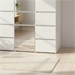 Klair Living Elise Modular Wood Closet System with Mirror in White