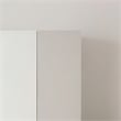 Klair Living Elise Modular Wood Closet System with Mirror in White