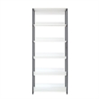 Klair Living Fiona White Freestanding Walk in Wood Closet System w/ Metal Frame