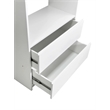 Klair Living Prosper White Freestanding Walk in Wood Closet System in Oak