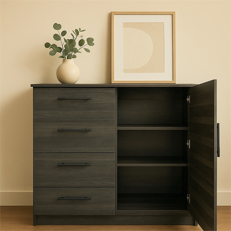 Klair Living Robin Gentleman's Chest in Gray