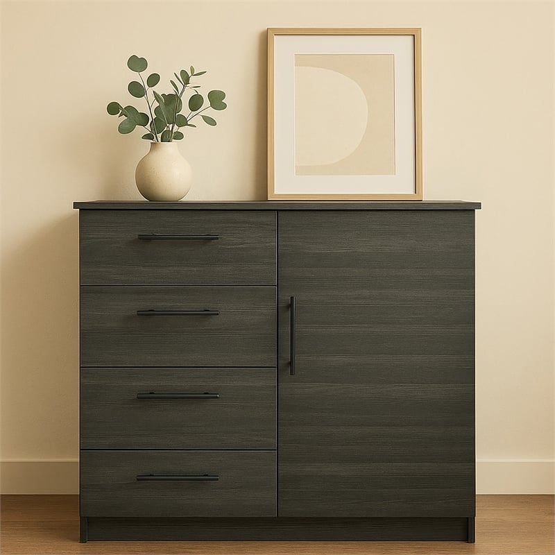 Klair Living Robin Gentleman's Chest in Gray