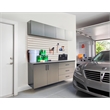 Klair Living Astro Series Garage Cabinet Set C (5-Piece) in Metallic Gray