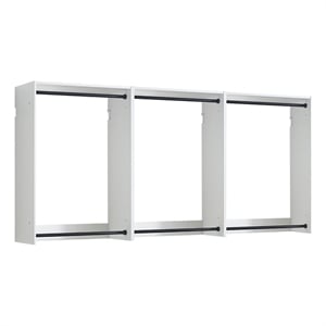 Klair Living Devi Series 31.5&quot - 94.5&quot W White Modular Closet System