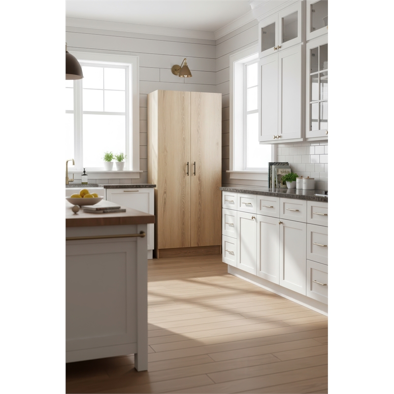 Klair Living Modex Multi-Purpose Utility Storage Cabinet in Oak